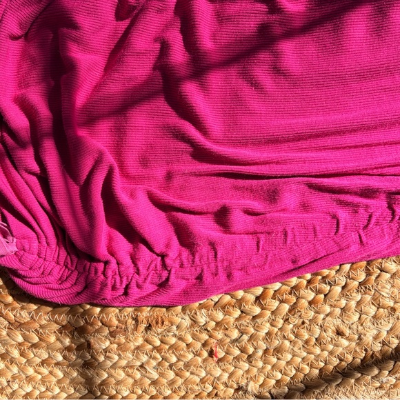 KateJ Pink Ribbed Dress - Picture 3 of 3